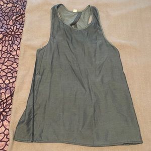 Lululemon Chambray All Tied Up Tank